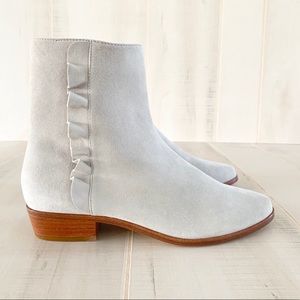 joie laleh ruffle ankle boot